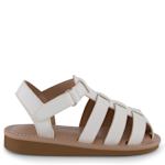 GIRLS TODDLER APPLE SANDAL - WHITE