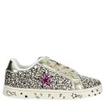 GIRLS LITTLE-BIG KID HENLEY SNEAKER - SILVER
