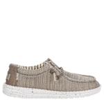 HEYDUDE BOYS WALLY YOUTH SOX SLIP ON SNEAKER - GREY