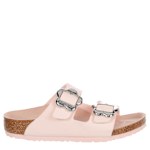 GIRLS LITTLE KID ARIZONA FLOWER BUCKLE FOOTBED SANDAL