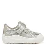 GIRLS TIME OFF TODDLER SNEAKER - SILVER