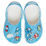 BOYS LITTLE-BIG KID SMURFS CLASSIC CLOG - BLUE