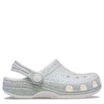 CROCS GIRLS TODDLER CLASSIC GLITTER CLOG - PINK