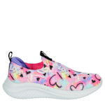 GIRLS LITTLE-BIG KID ULTRA FLEX SLIP ON SNEAKER - MULTICOLOR