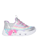 GIRLS TODDLER SLIP-INS UNICORN CHARMER SNEAKER - SILVER