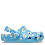 GIRLS TODDLER CLASSIC PRINTS CLOG - BLUE