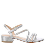 GIRLS LITTLE-BIG KID AMORE DRESS SANDAL - SILVER