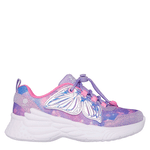 GIRLS LITTLE KID DREAM RACER LIGHT UP SNEAKER - PURPLE