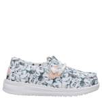 GIRLS WENDY TODDLER MINNIE MOUSE SLIP ON SNEAKER - GREY