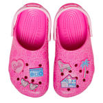 CROCS GIRLS LITTLE-BIG KID MATTEL PINK BARBIE CLASSIC CLOG - PINK