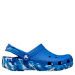 CROCS BOYS LITTLE-BIG KID CLASSIC MARBLE CLOG - NAVY