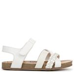 GIRLS TODDLER-LITTLE KID GAIA-T SANDAL - WHITE
