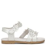GIRLS TODDLER-LITTLE KID SUNFLOWER-T SANDAL - WHITE