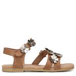 GIRLS LITTLE-BIG KID SUNFLOWER-K SANDAL - TAN