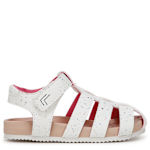 GIRLS TODDLER ISLAND SANDAL - WHITE