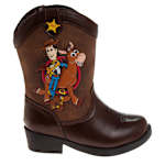 BOYS TODDLER-LITTLE KID TOY STORY COWBOY BOOTS - BROWN