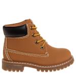 BOYS LITTLE KID LACE UP BOOT - WHEAT