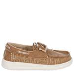 BOYS LITTLE-BIG KID WELLS CLASSIC BOAT SHOE - COGNAC