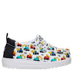 BOYS INFANT LIL DUDES SLIP ON SNEAKER - IVORY