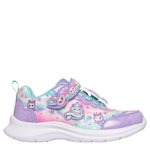 GIRLS LITTLE KID CUTIE CRITTERS SNEAKER - PURPLE