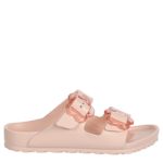 GIRLS TODDLER ARIZONA FLOWER BUCKLE FOOTBED SANDAL - PINK