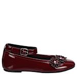 GIRLS LITTLE-BIG KID ABELINA DRESS SHOE - BURGUNDY