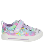 GIRLS TODDLER TWINKLE TOES UNICORN SNEAKER - PINK