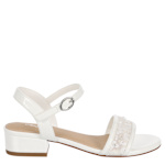 GIRLS LITTLE-BIG KID GRACELAN DRESS SANDAL - WHITE