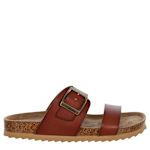 GIRLS LITTLE-BIG KID COCO FOOTBED SANDAL - DARK TAUPE