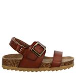 GIRLS LITTLE KID LIL COCO FOOTBED SANDAL - TAUPE