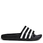 BOYS ADILETTE AQUA K SLIDE SANDAL - BLACK