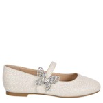 GIRLS LITTLE-BIG KID DELPHINE FLAT - WHITE