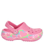 GIRLS LITTLE-BIG KID CLASSIC HEART LIGHT UP CLOG - PINK