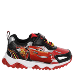 BOYS TODDLER-LITTLE KID CARS LIGHT UP SNEAKER - RED