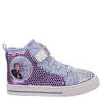 GIRLS TODDLER-LITTLE KID FROZEN MID-TOP SNEAKER - PURPLE