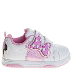 GIRLS TODDLER-LITTLE KID MINNIE MOUSE SNEAKER - WHITE