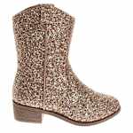 GIRLS LITTLE-BIG KID WESTERN DRESS BOOT - ROSE GOLD