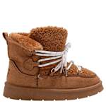 GIRLS LITTLE-BIG KID BRIT BOOT - BROWN