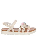 GIRLS LITTLE-BIG KID JELLYGEMS SANDAL - IVORY