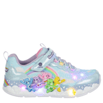 GIRLS LITTLE-BIG KID HUGS N SNUGS LIGHT UP SNEAKER - LIGHT BLUE
