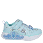 GIRLS LITTLE KID PRINCESS STEPS LIGHT UP SNEAKER - LIGHT BLUE