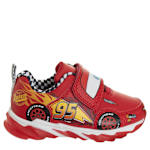 BOYS TODDLER-LITTLE KID CARS LIGHTED SNEAKER - RED