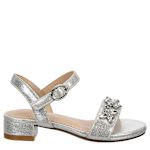 GIRLS TODDLER- LITTLE KID CHARMER DRESS SANDAL - SILVER