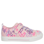 GIRLS LITTLE-BIG KID TWINKLE SPARKS LIGHT UP SNEAKER - PINK