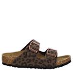 GIRLS LITTLE KID ARIZONA FOOTBED SANDAL - LEOPARD