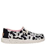 GIRLS WENDY YOUTH SLIP ON SNEAKER - WHITE