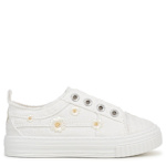 GIRLS INFANT-TODDLER ALL SADIE SLIP ON SNEAKER - WHITE