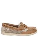 GIRLS LITTLE-BIG KID SHORESIDER BOAT SHOE - TAN