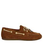 GIRLS LITTLE-BIG KID SLIM BOAT SHOE - COGNAC