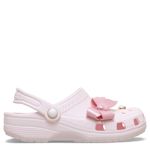 GIRLS LITTLE-BIG KID CLASSIC  GEM CLOG - PALE PINK